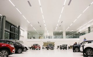 Освещение для автосалонов